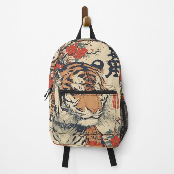 Item preview, Majestic Japanese Tiger Art designed and sold by bapupa.