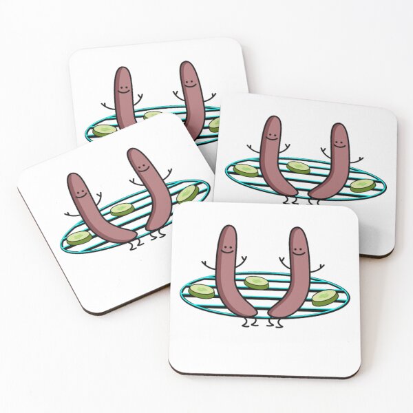 Item preview, Funny sausages on the grill cute designed and sold by vitortorrentin.
