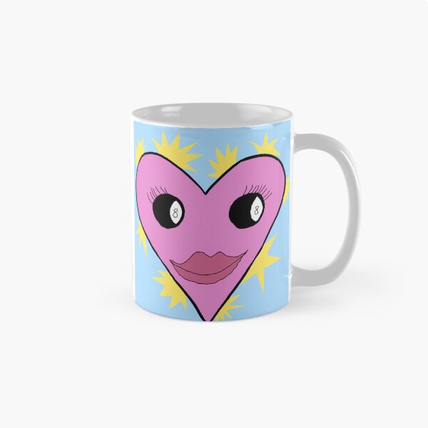 Item preview, Eightball eyed pink heart designed and sold by -pp-designs.
