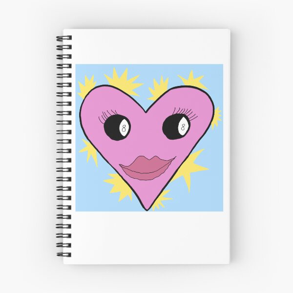 Item preview, Eightball eyed pink heart designed and sold by -pp-designs.