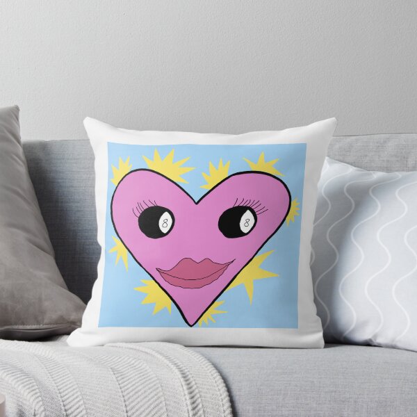 Item preview, Eightball eyed pink heart designed and sold by -pp-designs.