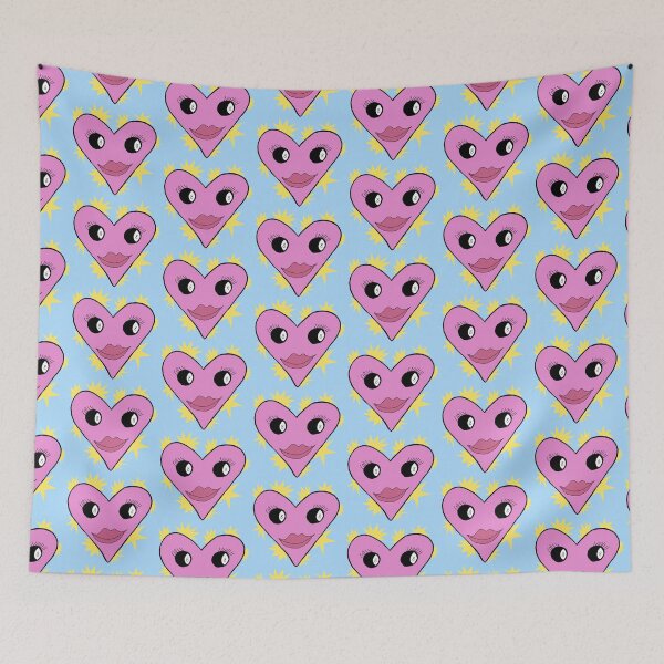 Item preview, Eightball eyed pink heart designed and sold by -pp-designs.