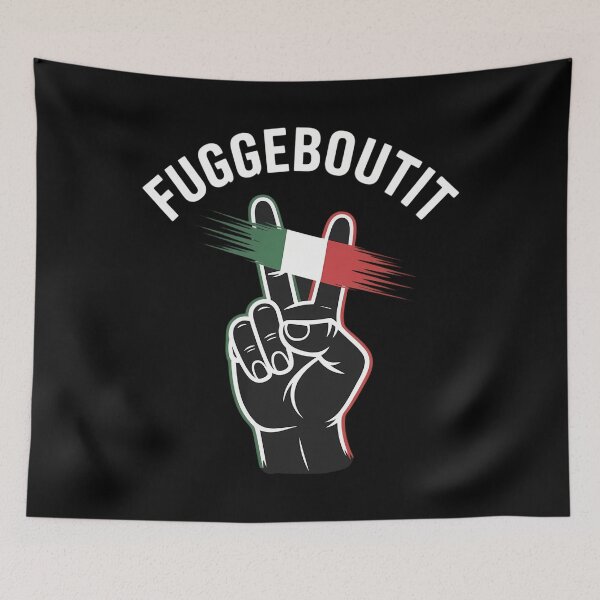 Item preview, Italy Hand Gesture Geek - Fuggedaboutit Quote Adults Italia designed and sold by tearbytea.