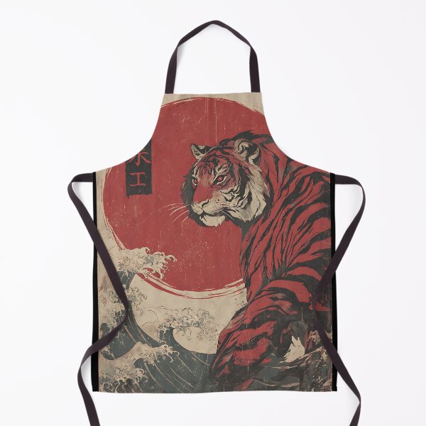 Item preview, Fierce Japanese Tiger Art designed and sold by bapupa.