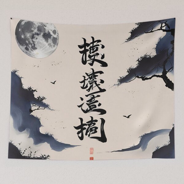 Item preview, The moon stays bright when it doesn’t avoid the night 35 designed and sold by Tom-Johnson.