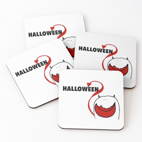 Item preview, Cute devil cartoon of Halloween designed and sold by nongsao4.