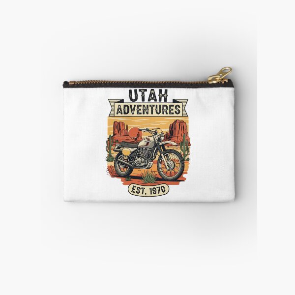 Item preview, Aventure Motorcycle Utah Vintage Design designed and sold by LittleArij.