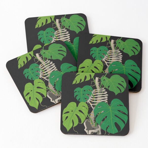 Item preview, Monstera skeleton designed and sold by Bronzebart.