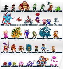Old Nintendo Poster