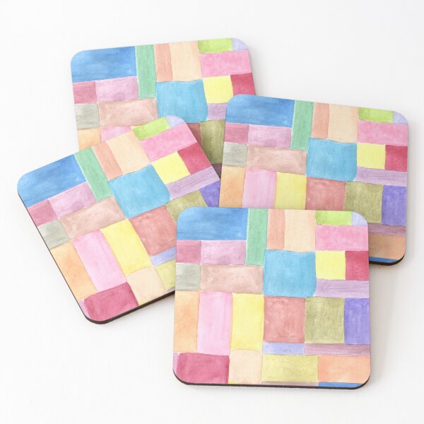 Item preview, Patchwork of watercolor colors designed and sold by Colorgesmil.