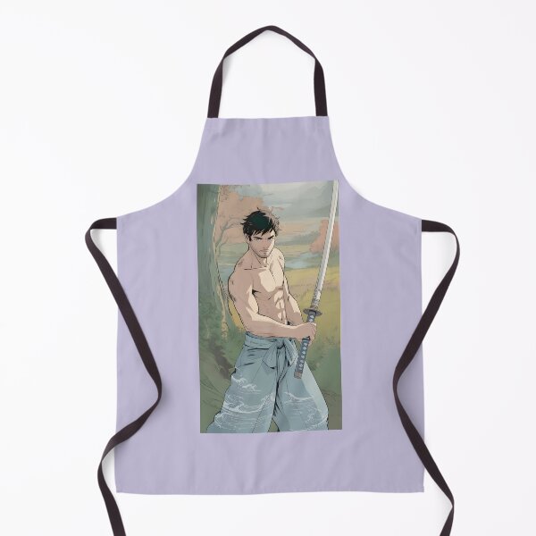 Item preview, Samurai Warrior with Katana in Serene Landscape designed and sold by Ashley Johnson.