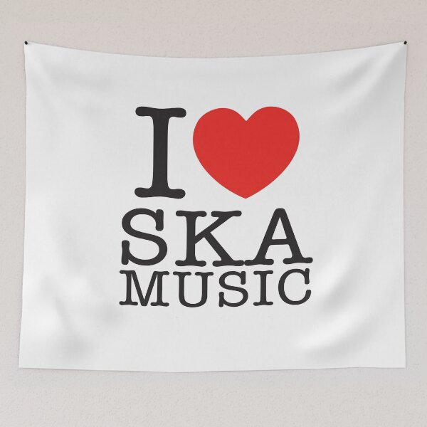 Artikelvorschau, Ich liebe Ska-Musik entworfen und verkauft von shitpostee.