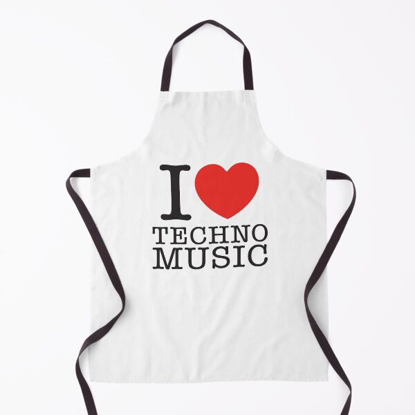 Item preview, I Love Techno Music designed and sold by shitpostee.