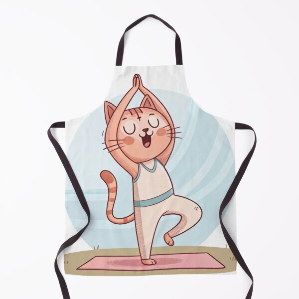 Item preview, Funny Yoga Cat designed and sold by Broxui.