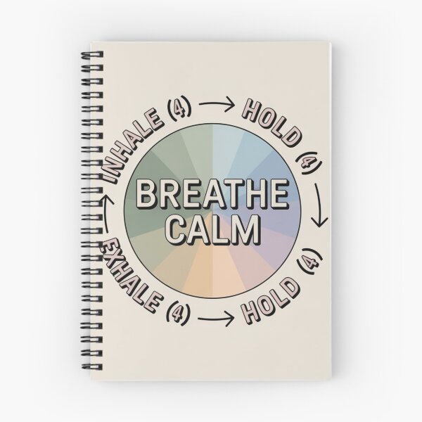 Item preview, Box Breathing Circle • Calm Down Sticker for Anxiety Relief designed and sold by Timeless Design.