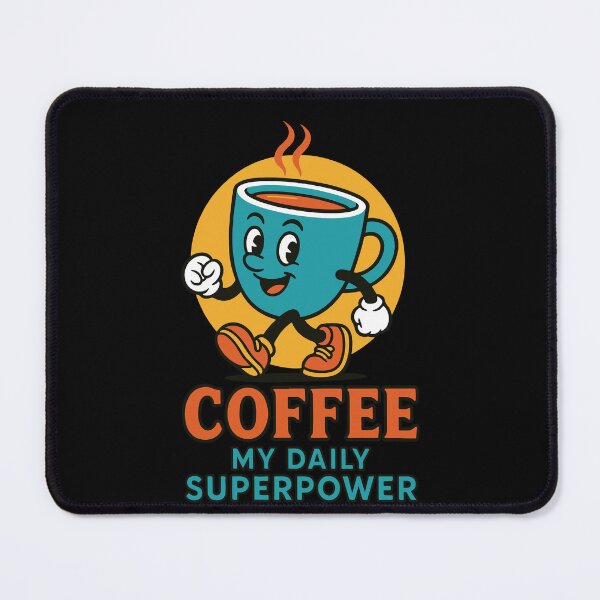 Item preview, Coffee My Daily Superpower Love Coffee Design designed and sold by LuminOrb.