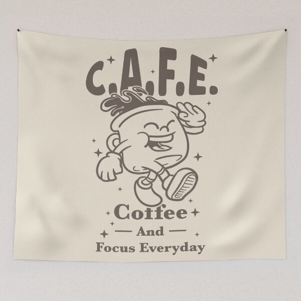 Item preview, C.A.F.E. – Coffee And Focus Everyday designed and sold by Milena R..