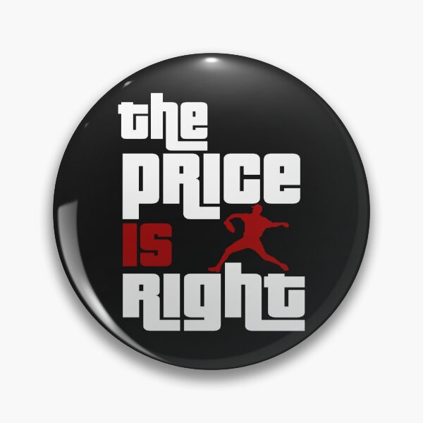 Item preview, The Price Is Right Boston Baseball Pitcher designed and sold by oyfullyEmbroide.