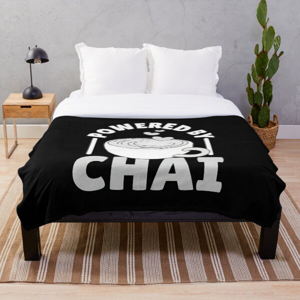 Aperçu de l'œuvre Powered By Chai Tea Masala Chai créée et vendue par McamnStore.