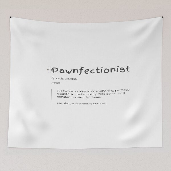 Item preview, Pawnfectionist – The Perfectionist Pawn designed and sold by PawnShiftGoods.