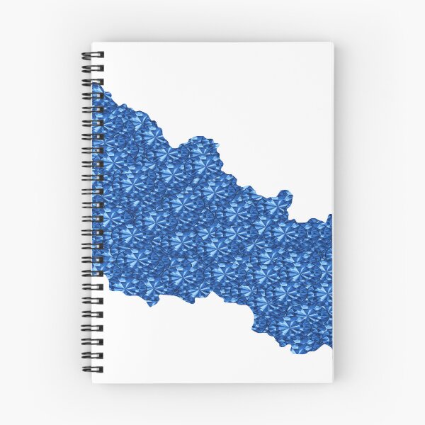 Item preview, Blue Rhinestone Nepal designed and sold by TheIconSmith.