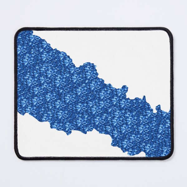 Item preview, Blue Rhinestone Nepal designed and sold by TheIconSmith.