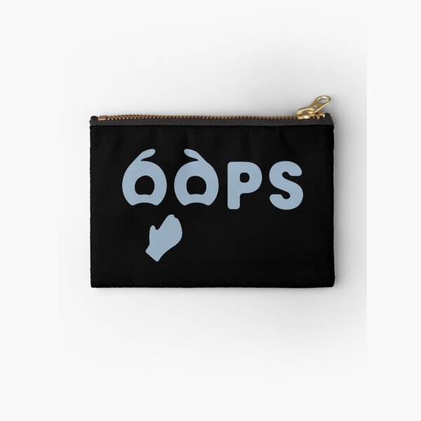 Item preview, OOPS Minimalist Typography | Cool Blue designed and sold by pick-o-print.