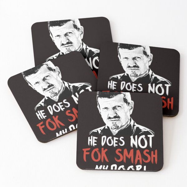 Item preview,  Gunther Steiner He Does Not Fok Smash My Door United Kingdom designed and sold by FennelLimeGrav.