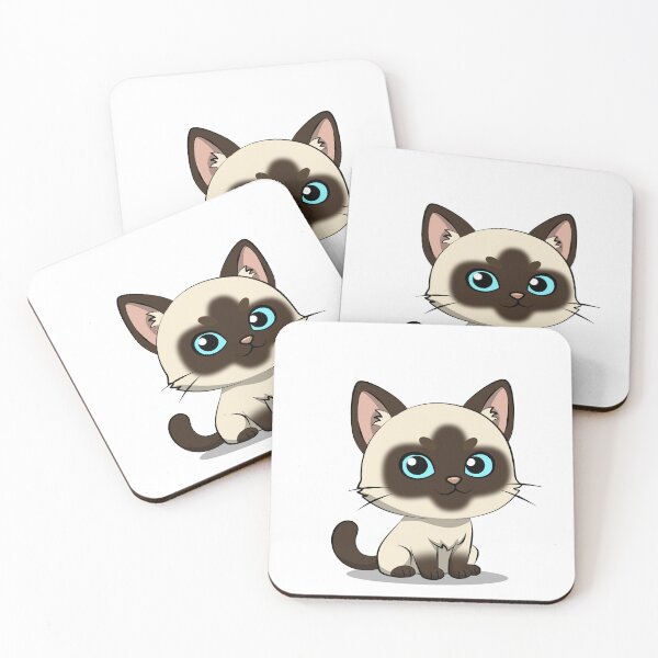 Item preview, Siamese cat designed and sold by TMFots.