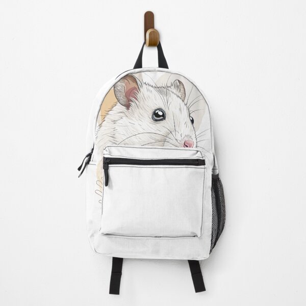 Item preview, Cute White Hamster Portrait designed and sold by Ommash.