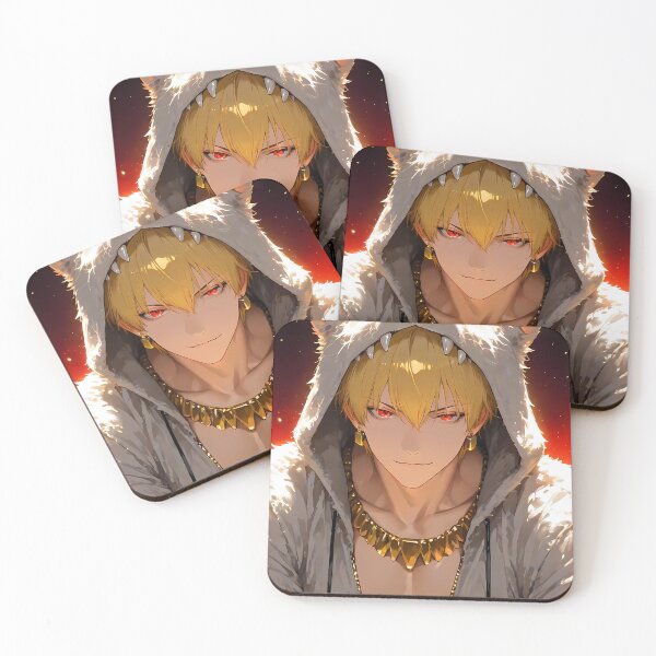 Item preview, Gilgamesh Fate Stay Night Wolf Cloak Anime designed and sold by thedarvills.