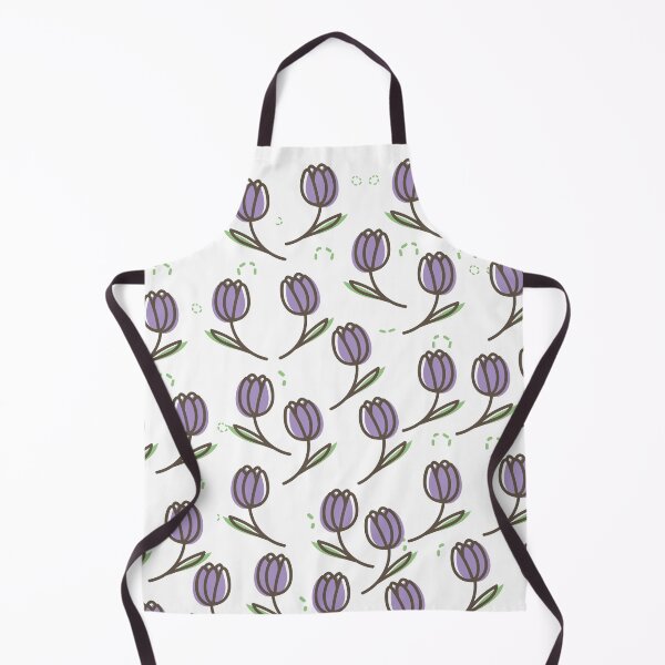Aperçu de l'œuvre Motif Tulipes Violettes créée et vendue par Jamildesign.
