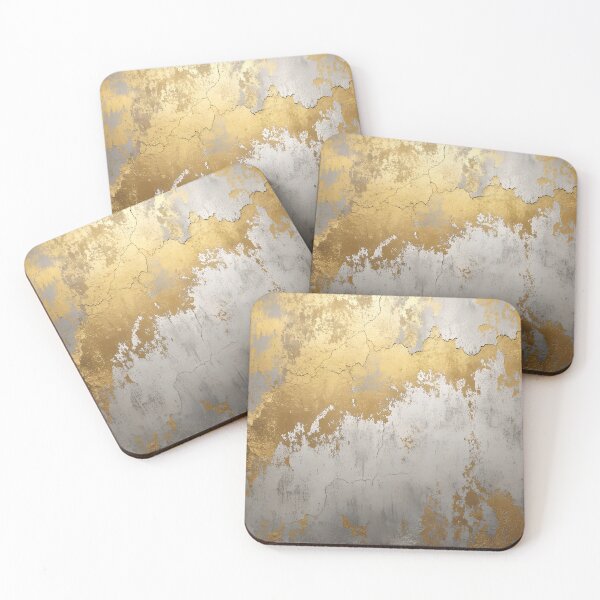 Item preview, Abstract Gold and Silver Wall Texture. designed and sold by RGShirtWorks.