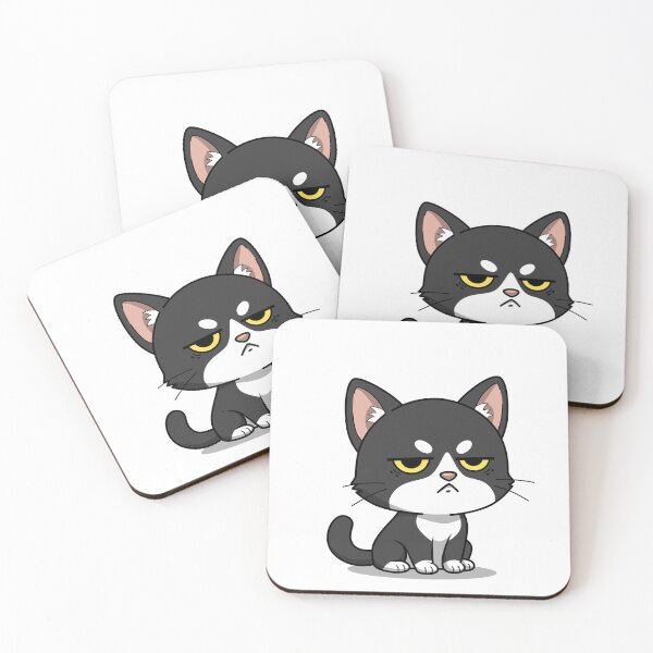 Item preview, black and white cat designed and sold by TMFots.