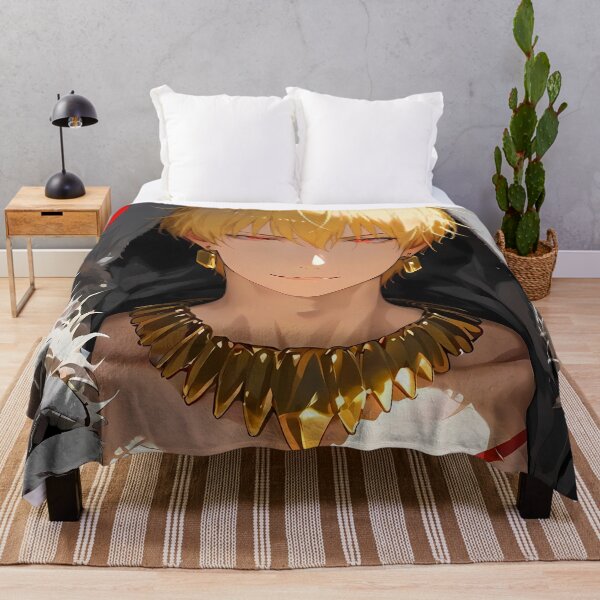 Item preview, Gilgamesh Fate Stay Night Wolf Anime con capucha designed and sold by thedarvills.