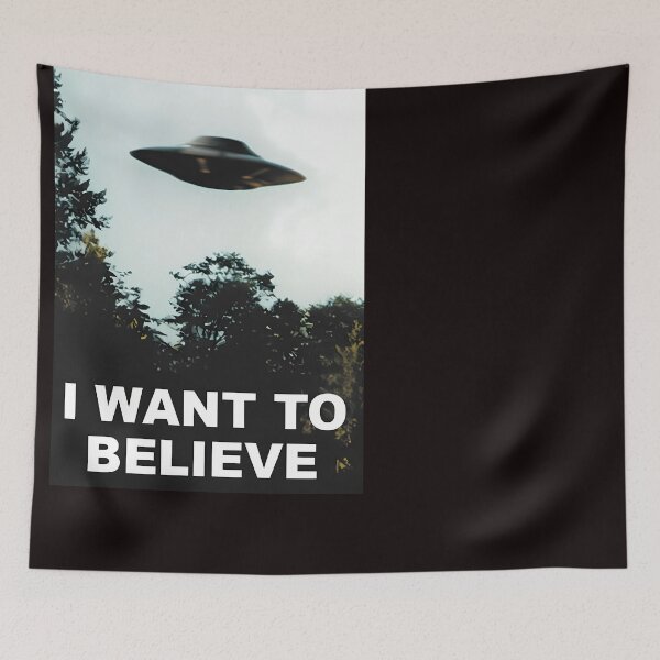 Item preview, I Want To Believe designed and sold by FennelLimeGrav.