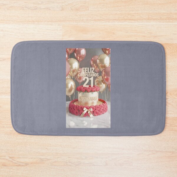 Item preview, Feliz Cumpleaos 21 Septiembre Cake Design designed and sold by Michael Underwood.
