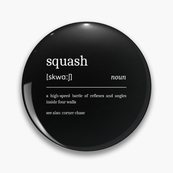 Item preview, Squash Definition Funny Motivational Squash Player Dictionary designed and sold by StrideSuccess.