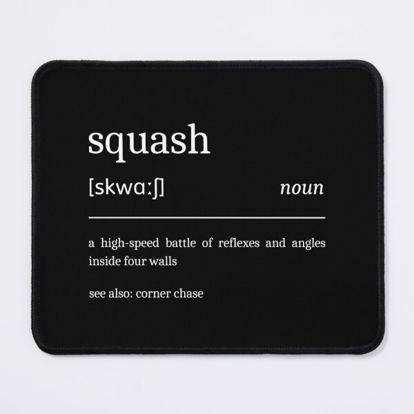 Item preview, Squash Definition Funny Motivational Squash Player Dictionary designed and sold by StrideSuccess.