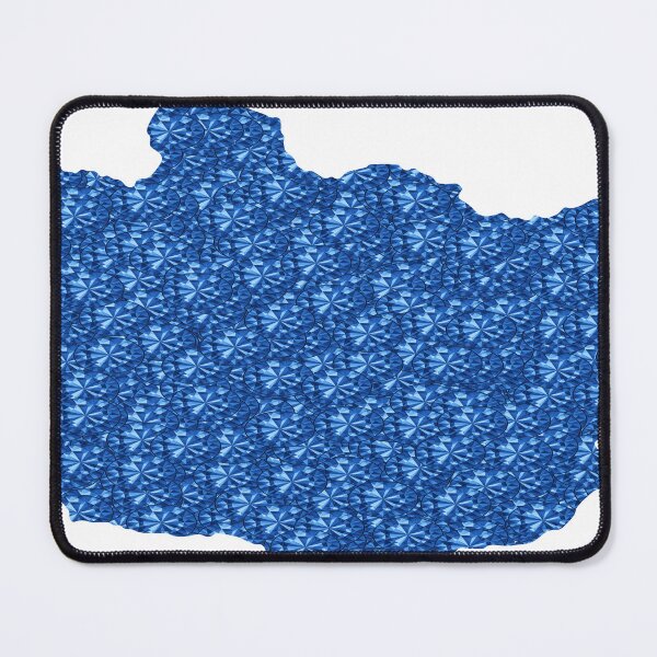 Item preview, Blue Rhinestone Mongolia designed and sold by TheIconSmith.
