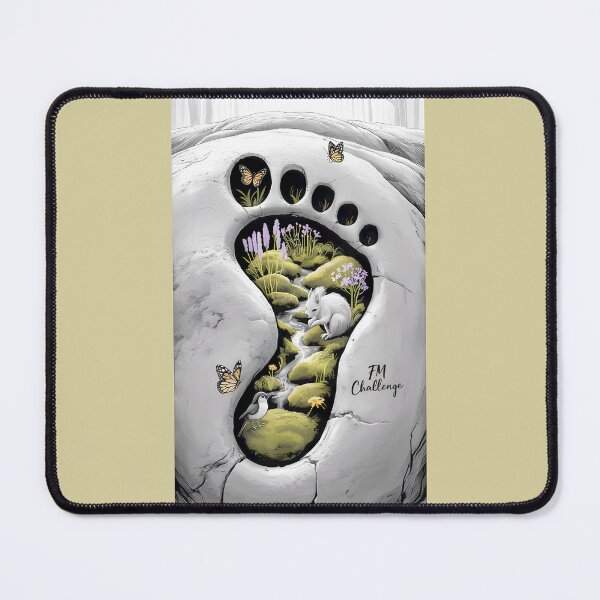 Item preview, Footprint Sanctuary Whimsical Wildlife Scene designed and sold by Michael Underwood.