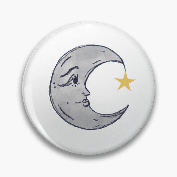 Item preview, crescent moon  designed and sold by jasmine's doodles.