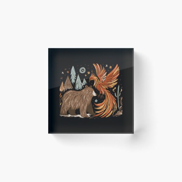 Item preview, Bear And Phoenix designed and sold by Pastiesstore61.