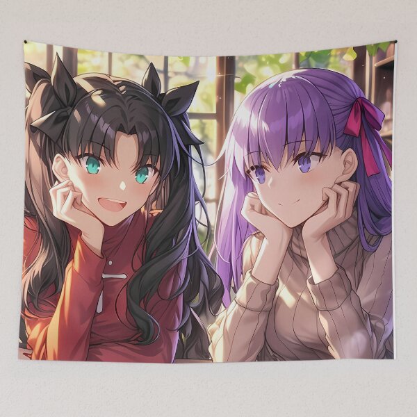 Item preview, Sakura Matou Fate Stay Night Anime Girl Café Moment designed and sold by thedarvills.