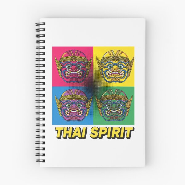 Item preview, Thai Mythical Giants Reimagined in Bold Contemporary Color Palette designed and sold by SplashTastic.