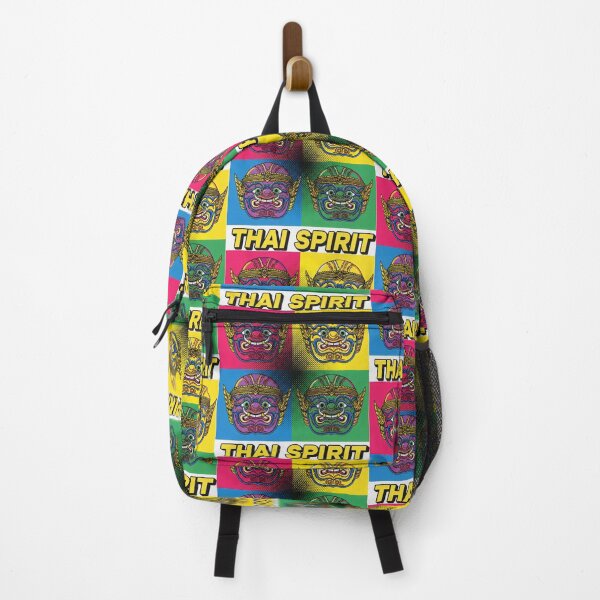 Item preview, Thai Mythical Giants Reimagined in Bold Contemporary Color Palette designed and sold by SplashTastic.