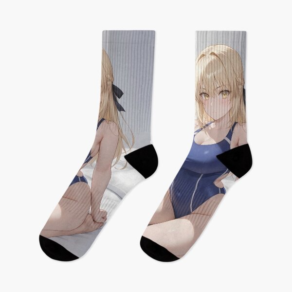 Item preview, Saber Alter Fate Stay Night Anime Girl Swimsuit Elegance designed and sold by thedarvills.