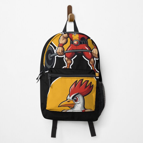 Item preview, muscular rooster lifting weights designed and sold by GOODARTENOON.