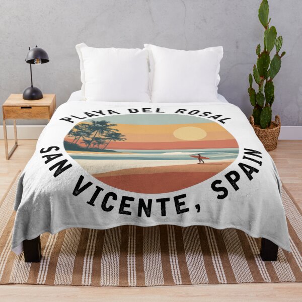 Item preview, Playa del Rosal - San Vicente, Spain (with Black Lettering) designed and sold by VelvetRoom.