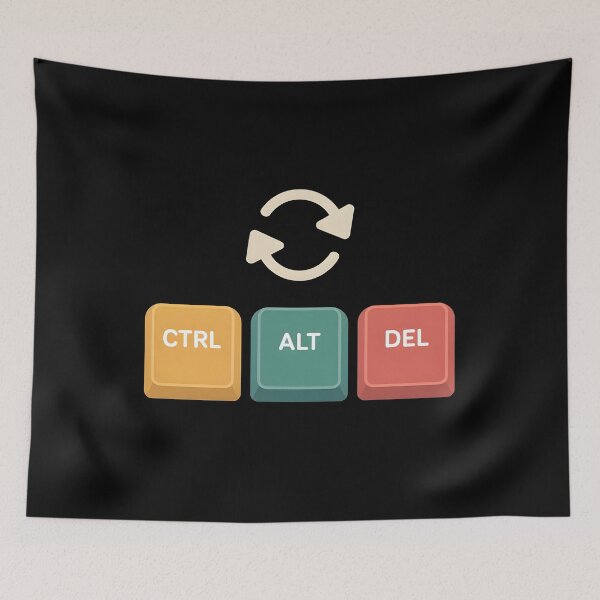 Item preview, Ctrl + Alt + Del – Life Reset designed and sold by 95kinimoD.
